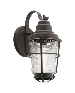 Chance Harbor 1 Light Medium Wall Lantern - Weathered Zinc