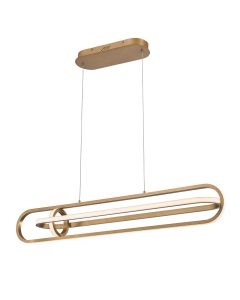 Demark Linear Pendant - Matte Gold