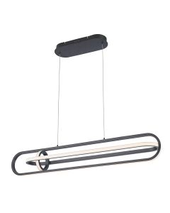 Demark Linear Pendant - Matte Black