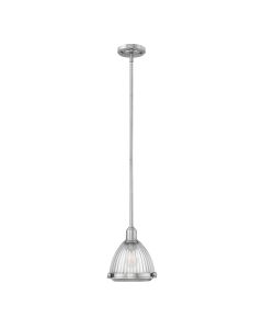 Elroy 1 Light Pendant - Brushed Nickel