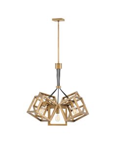 Ensemble 5 Light Pendant - Brushed Bronze