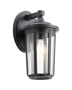 Fairfield 1 Light Large Wall Lantern - Black