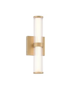 Fayton Small LED Wall Light - Matte Gold