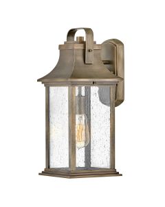 Grant 1 Light Medium Wall Lantern - Burnished Bronze