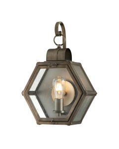 Heath 1 Light Medium Wall Lantern - Burnished Bronze