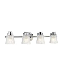 Hudson 4 Light Wall Light - Polished Chrome