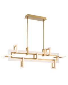 Inizio Linear Pendant Medium - Matte Gold