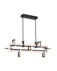 Inizio Linear Pendant Medium - Matte Black