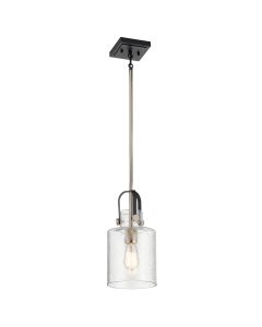 Kitner 1 Light Pendant - Polished Nickel