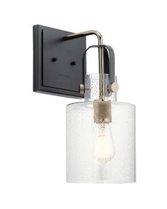 Kitner 1 Light Wall Light - Polished Nickel