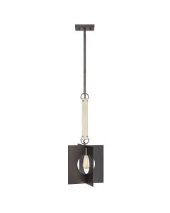 Ludlow 1 Light Pendant - Brushed Graphite