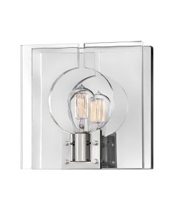 Ludlow 1 Light Wall Light - Polished Nickel