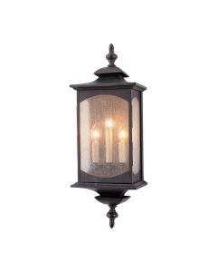 Market Square 3 Light Wall Light - Oil Rubbed Bronze