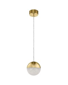 Moonlit LED Mini Pendant - Champagne Gold