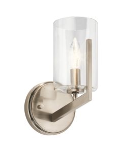 Nye 1 Light Wall Light - Classic Pewter