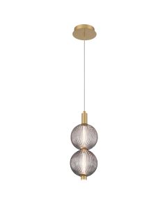 Palmas 2 Lt Mini Pendant - Gold