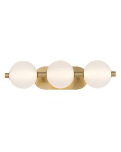 Palmas 3 Lt Wall Light - Gold