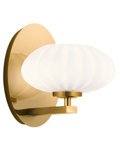 Pim 1 Light Wall Light - Fox Gold