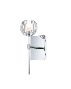 Regalia 1 Light Wall Light - Polished Chrome