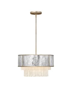 Reverie 4 Light Semi-flush/ Pendant - Champagne Gold