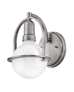 Somerset 1 Light Wall Light - Brushed Nickel