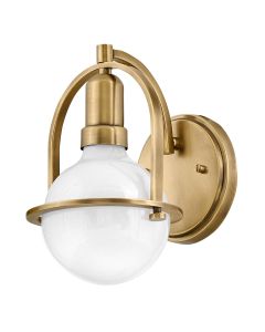 Somerset 1 Light Wall Light - Heritage Brass