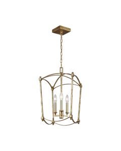 Thayer 3 Light Pendant - Antique Gild