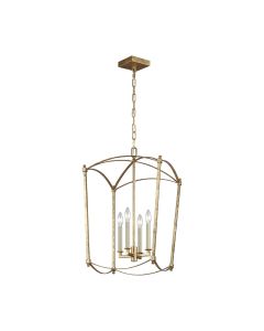 Thayer 4 Light Pendant - Antique Gild