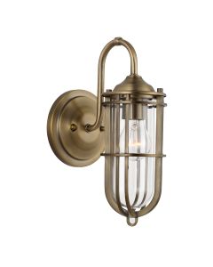 Urban Restoration 1 Light Wall Light - Dark Antique Brass