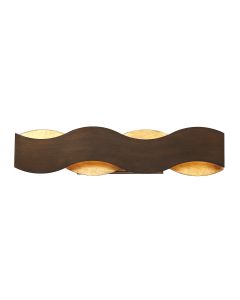 Vaughan Wall Light - Bronze and Gold