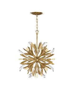 Vida 13 Light Small Pendant - Burnished Gold