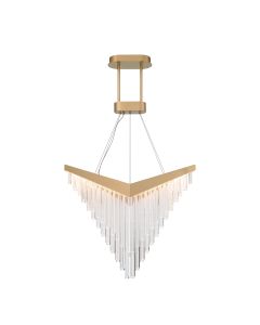 Vivien Chandelier - Matte Gold