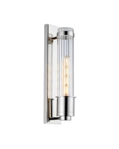 Wellington 1 Light Wall Light - Polished Chrome