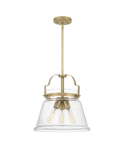 Wimberley 3 Light Pendant - Weathered Brass